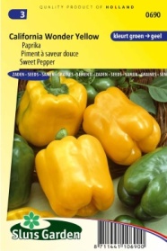 Sweet pepper California Wonder yellow