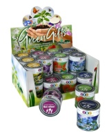 Showbox edible flowers in a tin 24x
