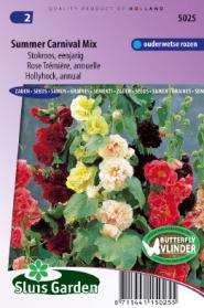 Hollyhock Annual  Double Choice Mix