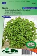Basil, Sweet Greek (windowbox) Minette (Ocimum basilicum)